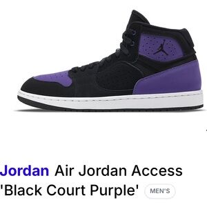 Jordan Air Jordan Access Black Court Purple